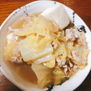 簡単☆白菜と豚肉のあんかけ煮